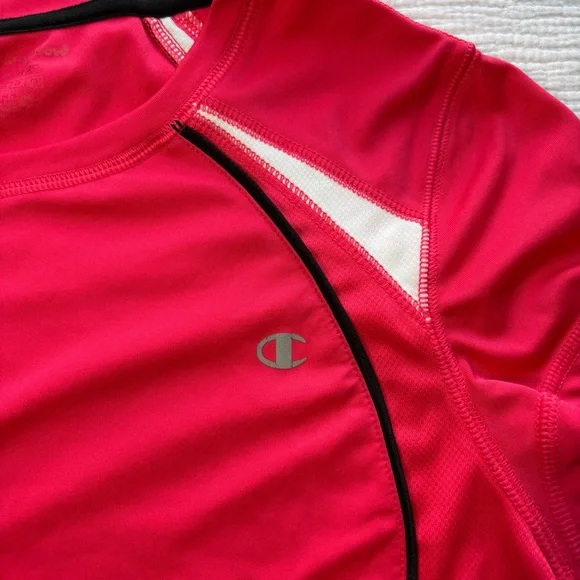 Champion Women's Red Short Sleeve Tee - Picture 3 of 5